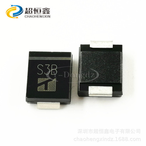 原装台芯 S3B GS3B 1N5401 3A/100V SMC DO-214AB 贴片整流二极管