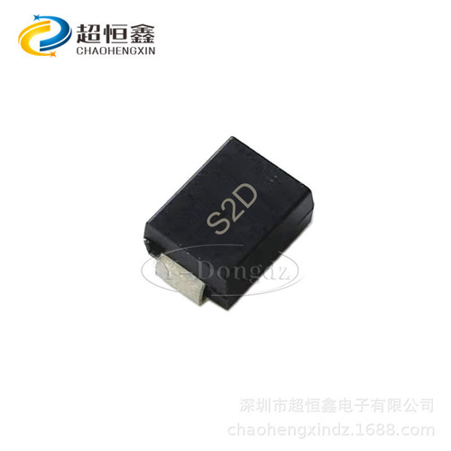 S2D GS2D RL203 2A/200V SMB DO-214AA 贴片整流二极管 3K/盘